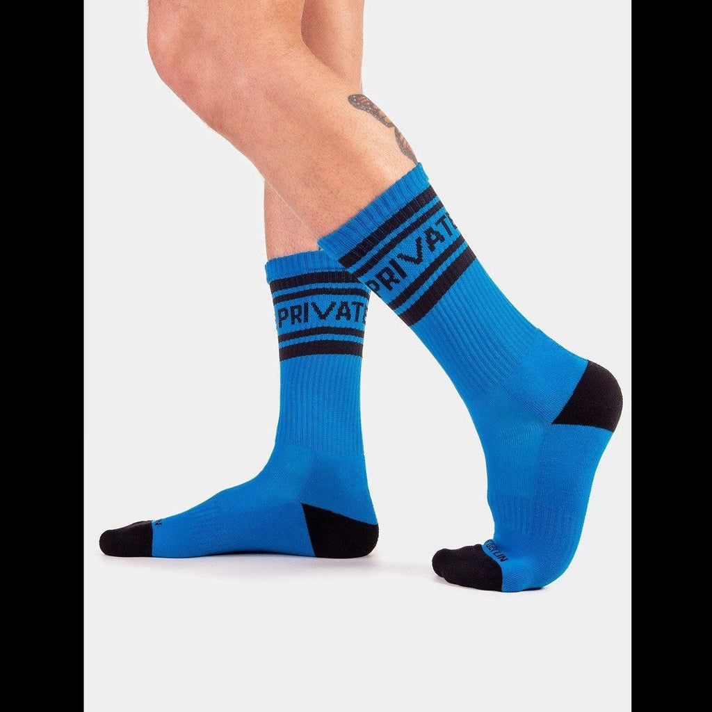 Private Fashion Socks - Blue Black, Barcode Berlin
